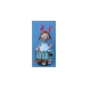  1994 18 Annalee Country Girl Bunny with Basket 