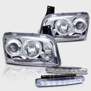  Eautolight 06 10 Charger Ccfl Halo Projector Head Lights 