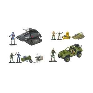  Gi Joe 3.75 Vehicle Assortment Wave 1 Case Of 4 Toys 