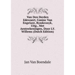   , Door J.F. Willems (Dutch Edition) Jan Van Boendale Books