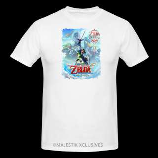   SS018  Courage Over Evil   Legend of Zelda Skyward Sword T shirt