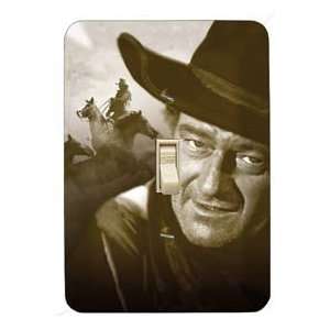  (4x5) John Wayne Courage Cowboy Light Switch Plate: Home 