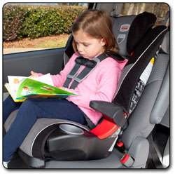 The high weight capacity allows your child to remain in a 5 point 
