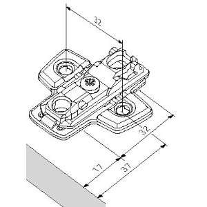  Grass   GR 50670   4.3mm Wing Baseplate   Screw On   Cam 