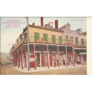   New Orleans LA   Madam Begues Famous Breakfast House, 200 Years Old