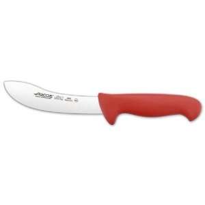  Arcos 6 1/2 Inch 160 mm 2900 Range Skinning Knife, Red 