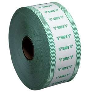   Rolls, White/Green, 1900 Wrappers per Roll, 8 Rolls per Carton (51910