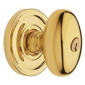  Baldwin 5226.031.entr Non lacquered Brass Keyed Entry Egg 