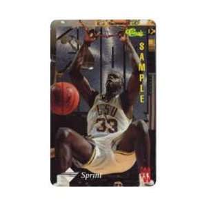 com Collectible Phone Card $33. Shaquille ONeal (LSU #33) Slam Dunk 