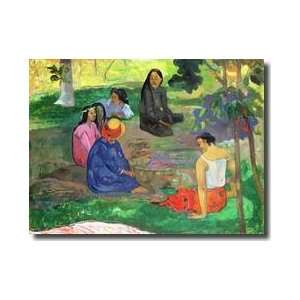  Les Parau Parau the Gossipers Or Conversation 1891 Giclee 