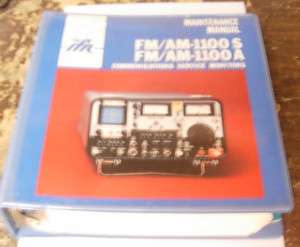 IFR FM/AM 1100S 1100A Service Manual *Original*  