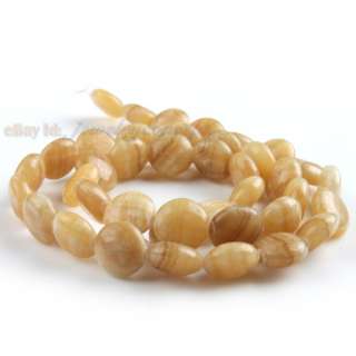 1string New Brown Disc Gemstone Loose Bead 10mm 111019  