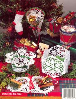 Holiday Holders 9 Thread Crochet Designs Pattern OOP  