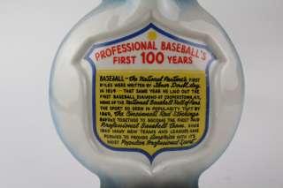 Baseball 100 Years Jim Beam Regal China Decanter Bottle Thumbnail 
