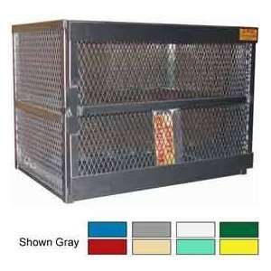  Securall® 6 Cylinder Horizontal Steel Lp/Oxygen Cabinet 