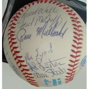 1989 Blue Jays Team 24 SIGNED Baseball AL CHAMPS! JSA   Autographed 