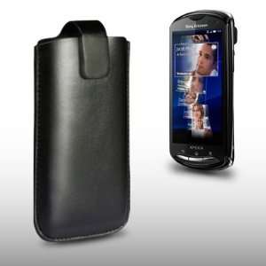  SONY ERICSSON XPERIA PRO BLACK PU LEATHER CASE, BY 