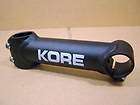 New Black Kore Road Stem (125 mm x 26.0 mm bar clamp)