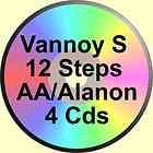 VANNOY SHAW 4 CDs 12 STEPS OF ALANON AND ALCOHOLICS ANONYMOUS 1987 