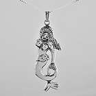 Silver 925 pendant & necklace of a virgo zodiac sign ! 