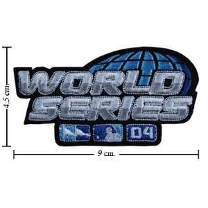  World Series Logo 2004 Iron On Patches 