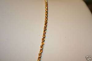 24 14K Y Gold Rope Chain Beautiful With Great Price  