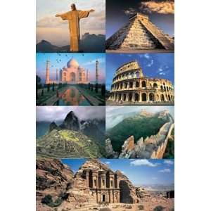    The 7 New Wonders of the World 1500 Piece Puzzle Toys & Games