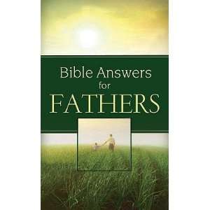   [BIBLE ANSW FOR FATHERS] Barbour Publishing(Manufactured by) Books