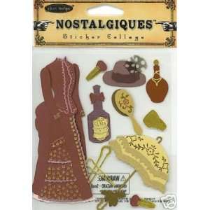 Jolees Boutique Nostalgique 3D Embellished Sticker CLASSIC LADY For 
