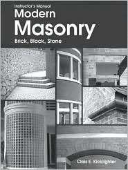 Modern Masonry Brick, Block, Stone (Instructors Manual), (1566379644 