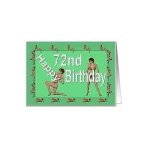  72nd Birthday Pin Up Girls, Green Card: Toys & Games