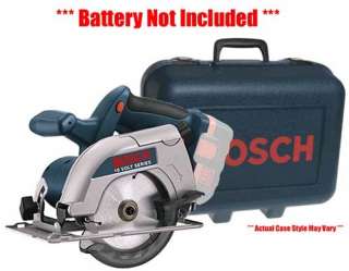 Bosch 18v 5 3/8 Circular Saw Kit w/ Case BRAND NEW 1659  