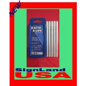  X ACTO X LIFE #11 BLADES X611 (100) PACK & 5 KNIFE HOLDERS 