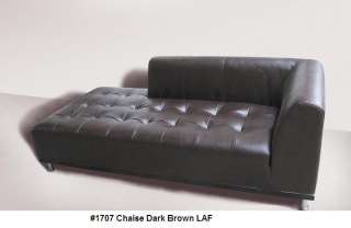PC Modern Leather Sofa or Chaise 1707/Many Colors  