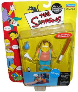 Simpsons Bully Nelson Muntz Figure WOS MOC Series 3 Toy  