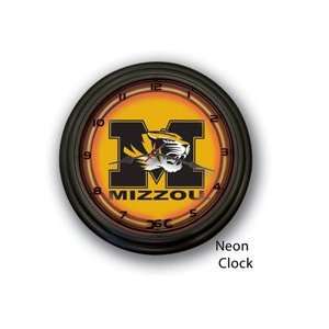  Missouri Tigers Neon Clock 18