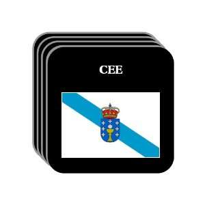  Galicia   CEE Set of 4 Mini Mousepad Coasters 