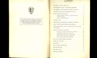 1955 MANASSAS NATIONAL BATTLEFIELD PARK Guide  BULL RUN  