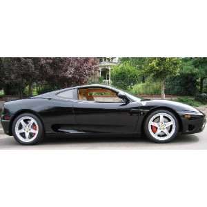 Ferrari 360 Modena in Black Diecast Model Car in 1:18 Scale by Mattel 