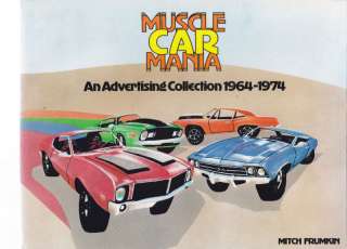 Muscle Car Mania Advertising Collection 1964 1974  