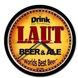  LAUT beer and ale cerveza wall clock 