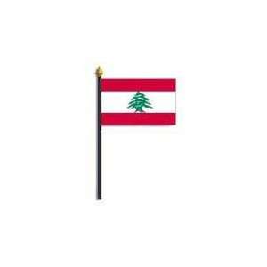  Lebanon   4 x 6 World Stick Flag Patio, Lawn & Garden