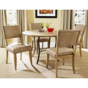  Hillsdale 4670DTBC4 Set Charleston Round Dining Set With 