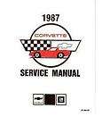 1987 CORVETTE SHOP SERVICE & REPAIR MANUAL CD