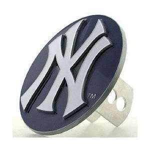  Logo Cut MLB Trailer Hitch Cover   New York Yankees 