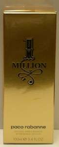 MILLION BY PACO RABANNE FOR MEN AFTER SHAVE 100 ML  