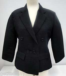   425 SHIPLEY & HALMOS Designer for BARNEYS NEW YORK Black Jacket  