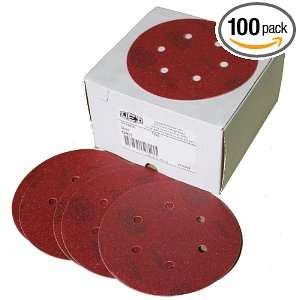   UAOFR Ruby Red Aluminum Oxide Film Uneevel Hook and Loop Sanding Discs