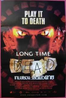 Long Time Dead Thai Movie Poster 2002 HORROR  