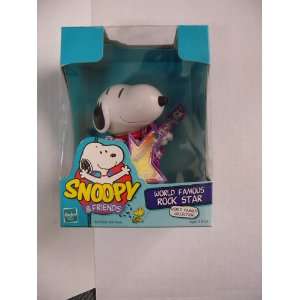   World Tour Collection Snoopy World Famous Rock Star: Toys & Games